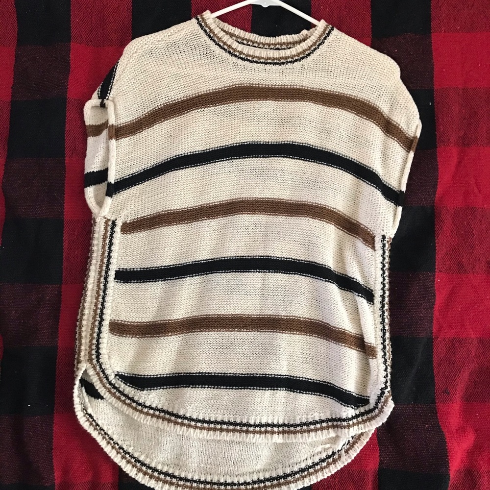 Universal Thread Striped Sweater Top